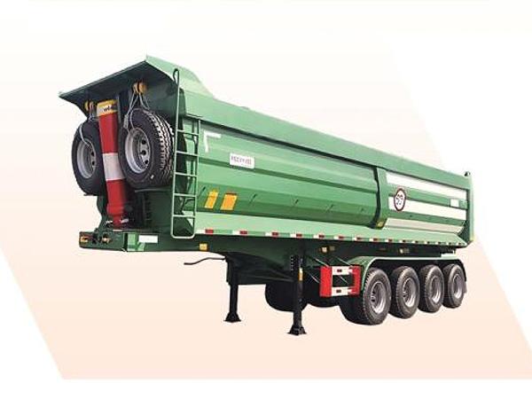 Tipper semi-trailer