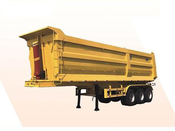 Tipper semi-trailer